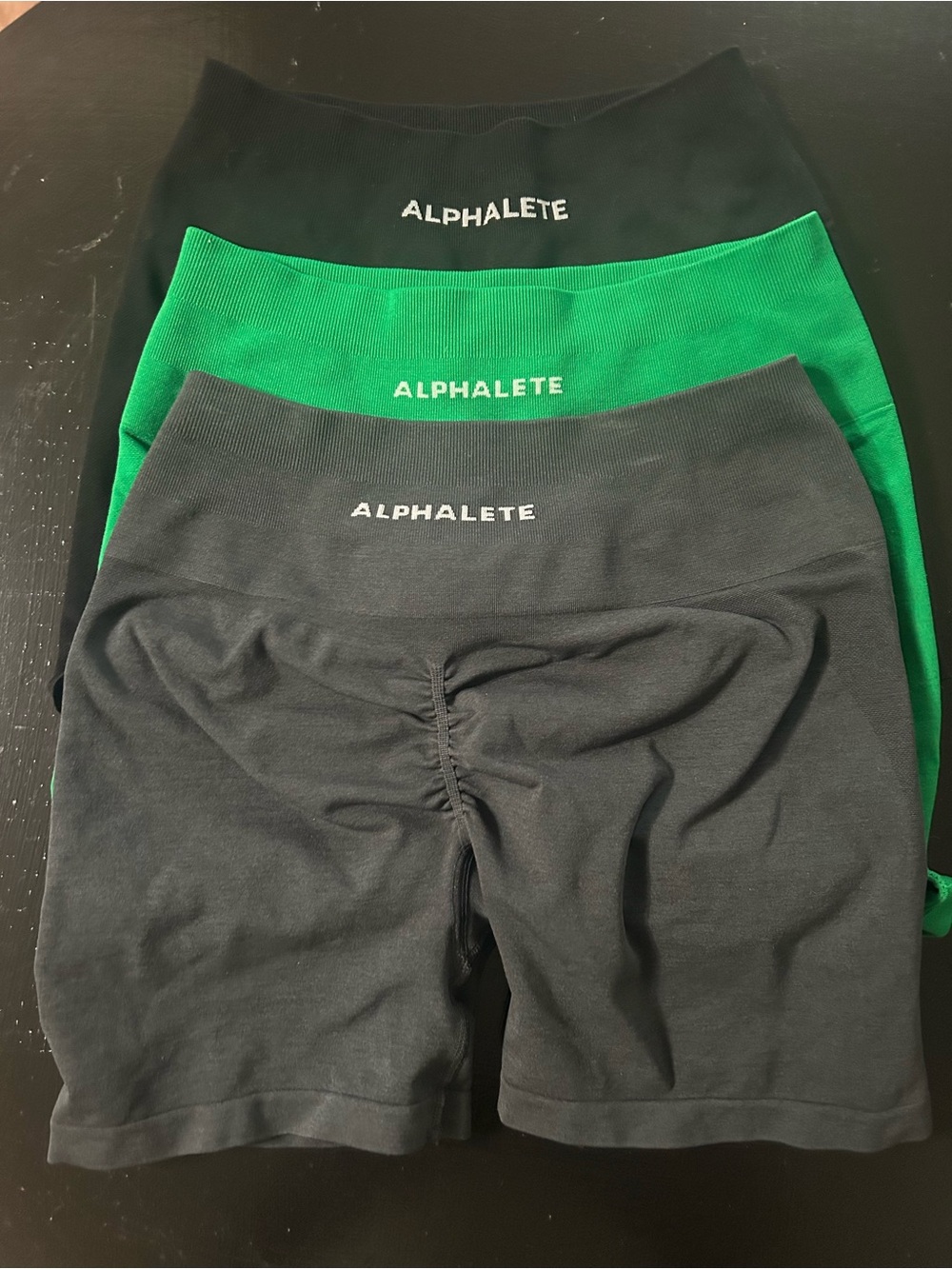 3 pair Alphalete Amplify Shorts